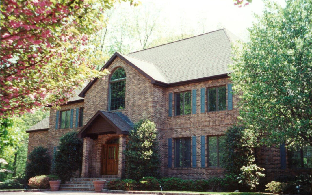 Brick Georgian Colonial, North Shore, Long Island, NY